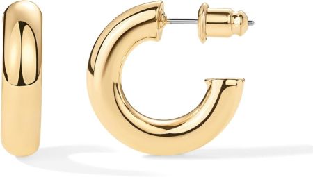 Chunky Gold Hoops