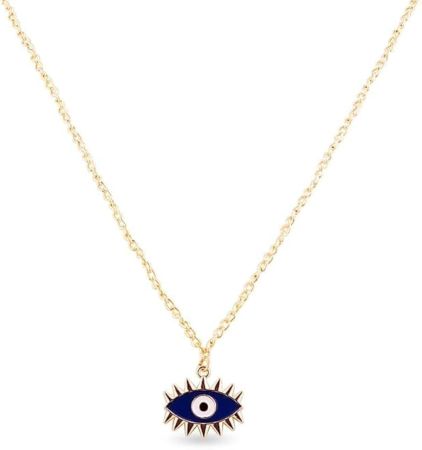 Gold Polish Evil Eye Korean Chain